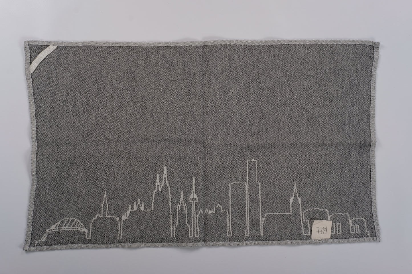 Köln Geschirrtuch. Köln zum Abtrocknen: Geschirrtücher mit Köln-Silhouette. In 2 Farben.