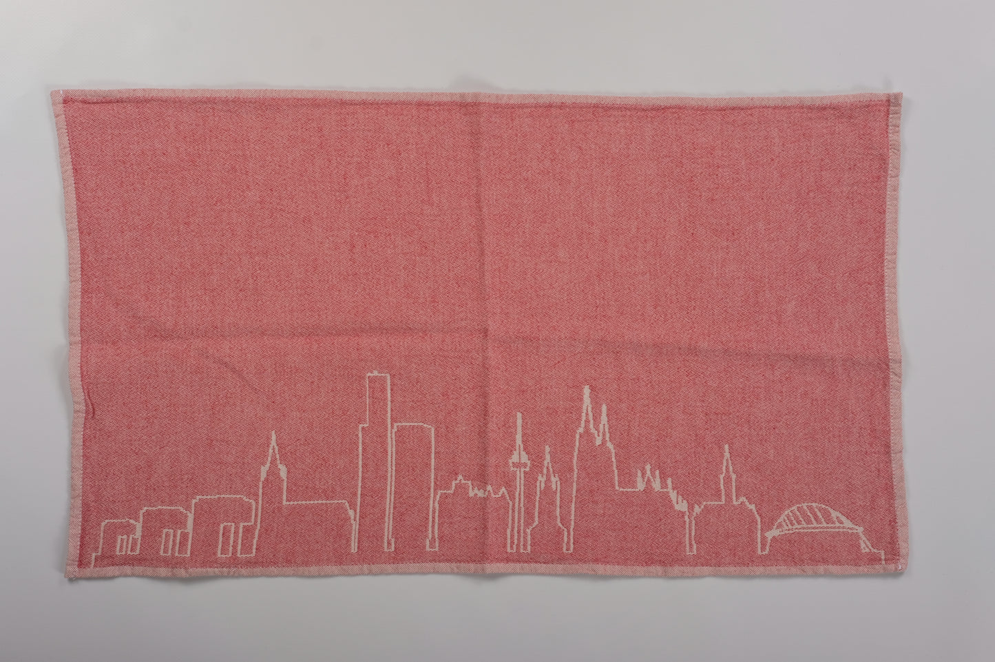 Köln Geschirrtuch. Köln zum Abtrocknen: Geschirrtücher mit Köln-Silhouette. In 2 Farben.