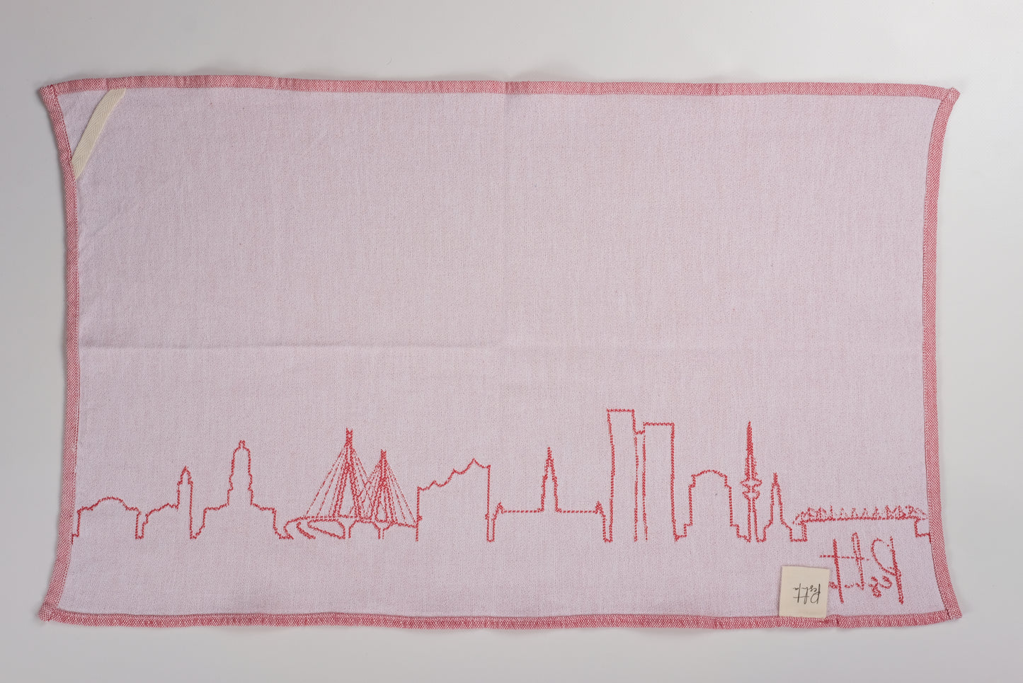 Hamburg Geschirrtuch – Skyline