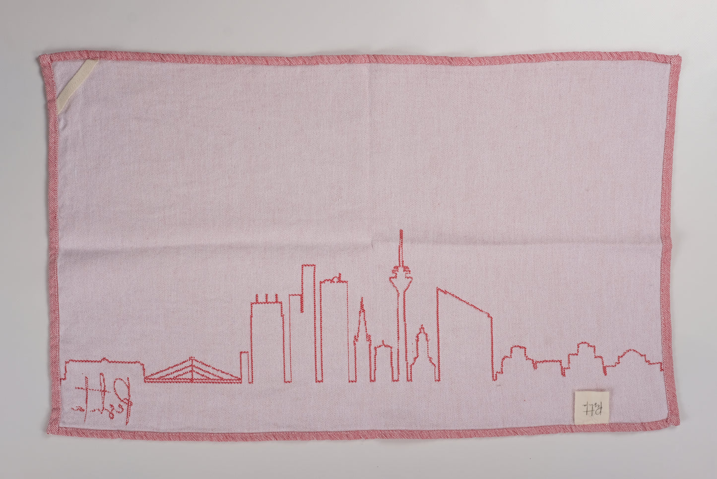 Düsseldorf Geschirrtuch – Skyline