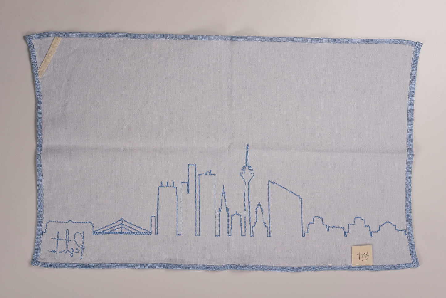 Düsseldorf Geschirrtuch – Skyline