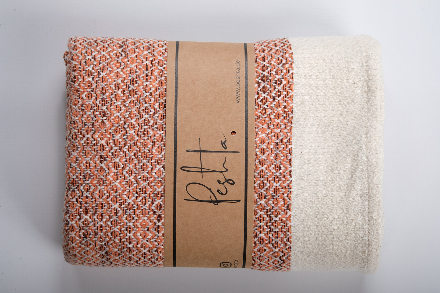 Colima Oversize. Edles Rautenmuster in 4 eleganten Farben. Wellnesstuch und Meditationstuch.