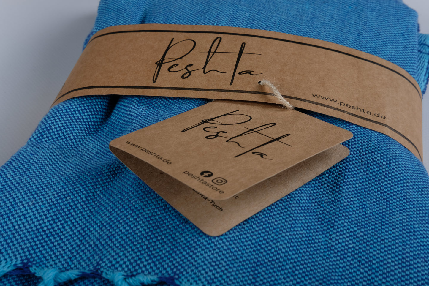 Luahoko - Strandtuch mit Rauten & Streifen