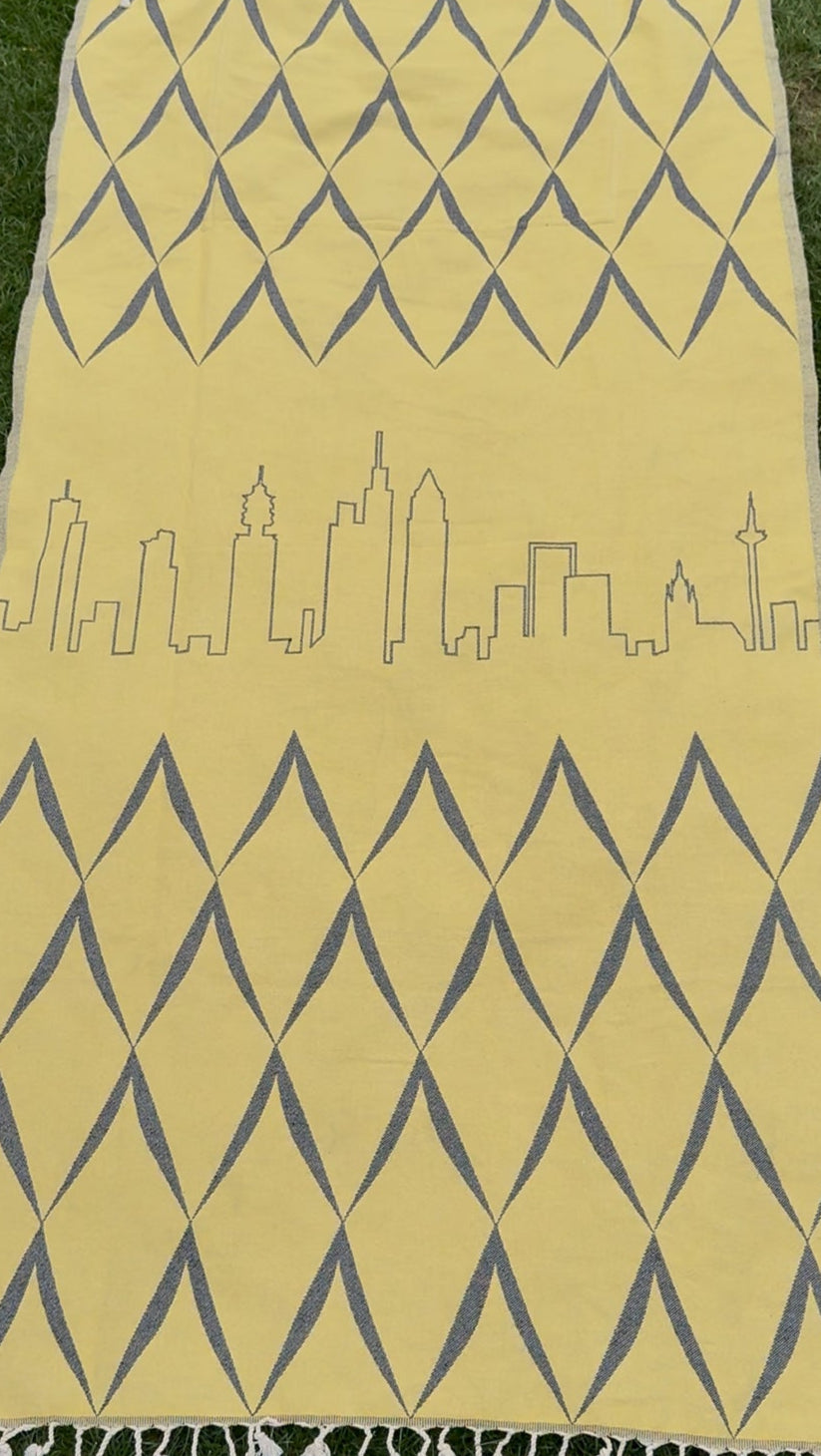 Frankfurt Hey Bag – 2-in-1 Strandtuch & Umhängetasche