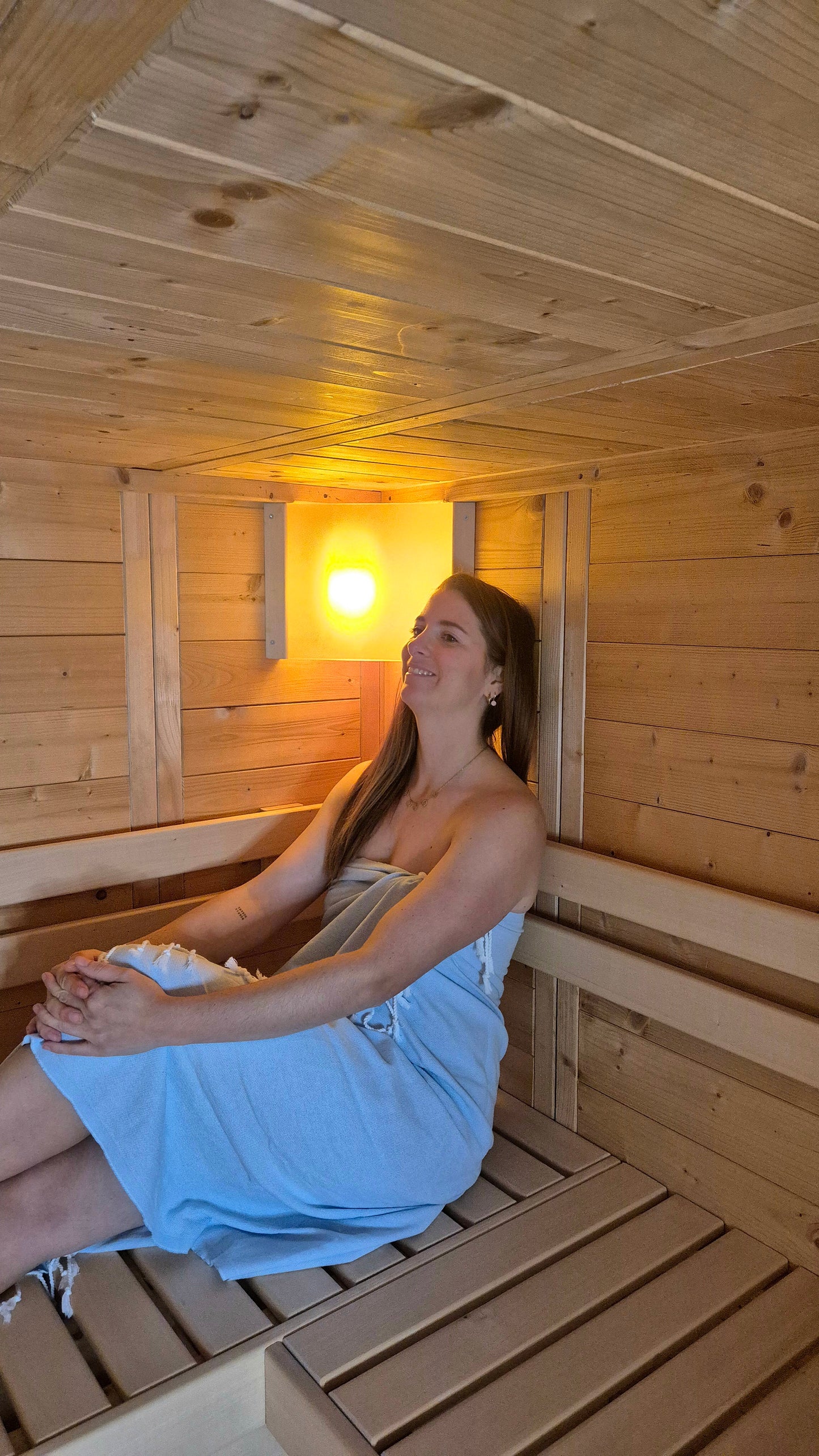 Mira Poncho Set - mit passendem Saunatuch