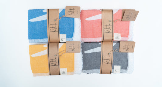 Agua - Strandtuch mit Surfboard-Design