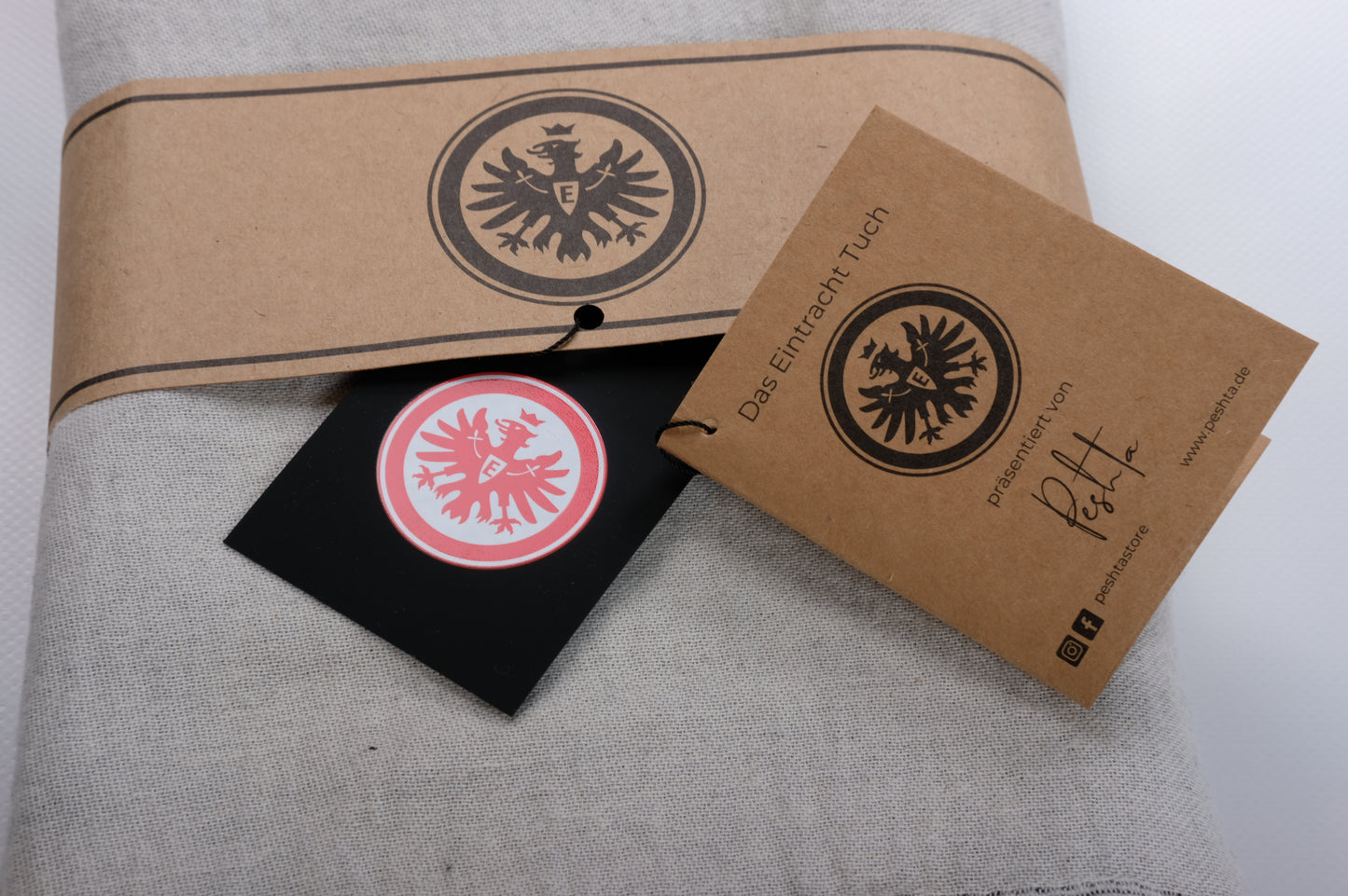 Eintracht Tuch - Strandtuch mit Eintracht Adler