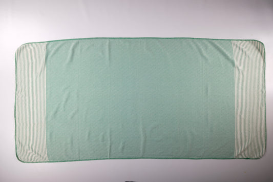 Iraya Oversize - Strandtuch mit Streifen und Rauten