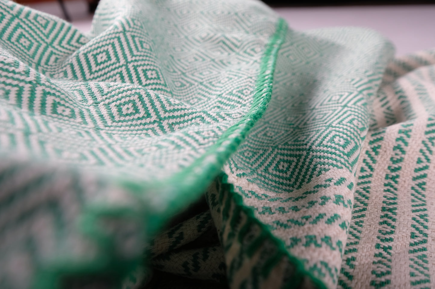 Iraya Oversize. Tolles Streifenmuster mit Rauten und mit zeitlosem Zierstich. In 4 Farben.