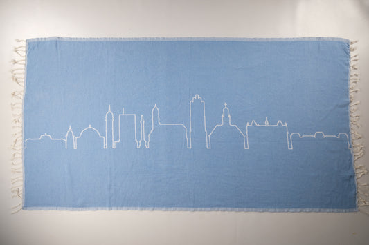 Darmstadt Strandtuch – Skyline