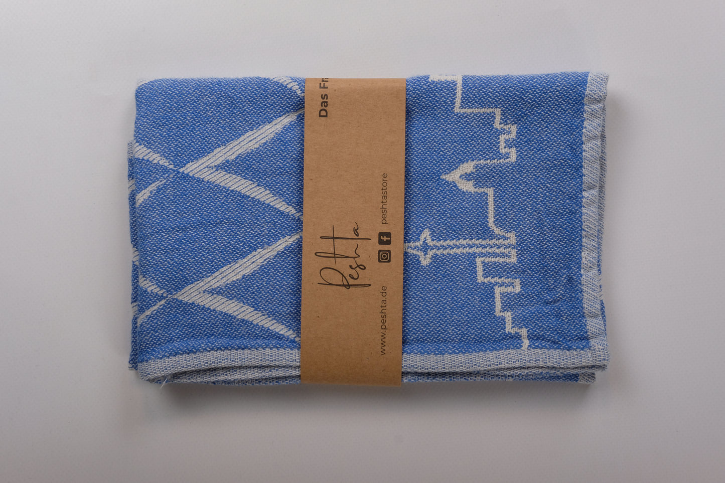 Frankfurt Geschirrtuch – Geripptes & Skyline