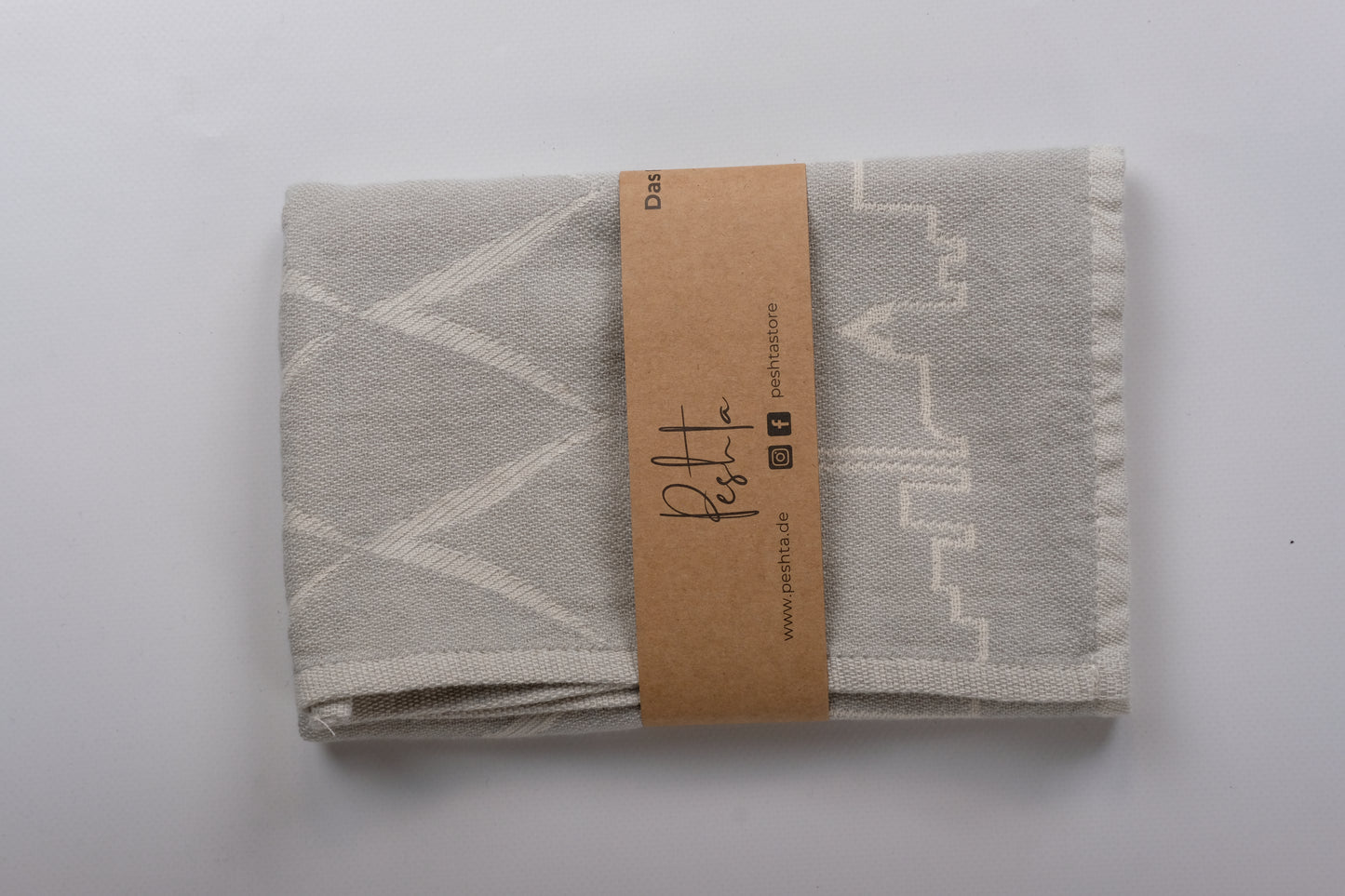 Frankfurt Geschirrtuch – Geripptes & Skyline