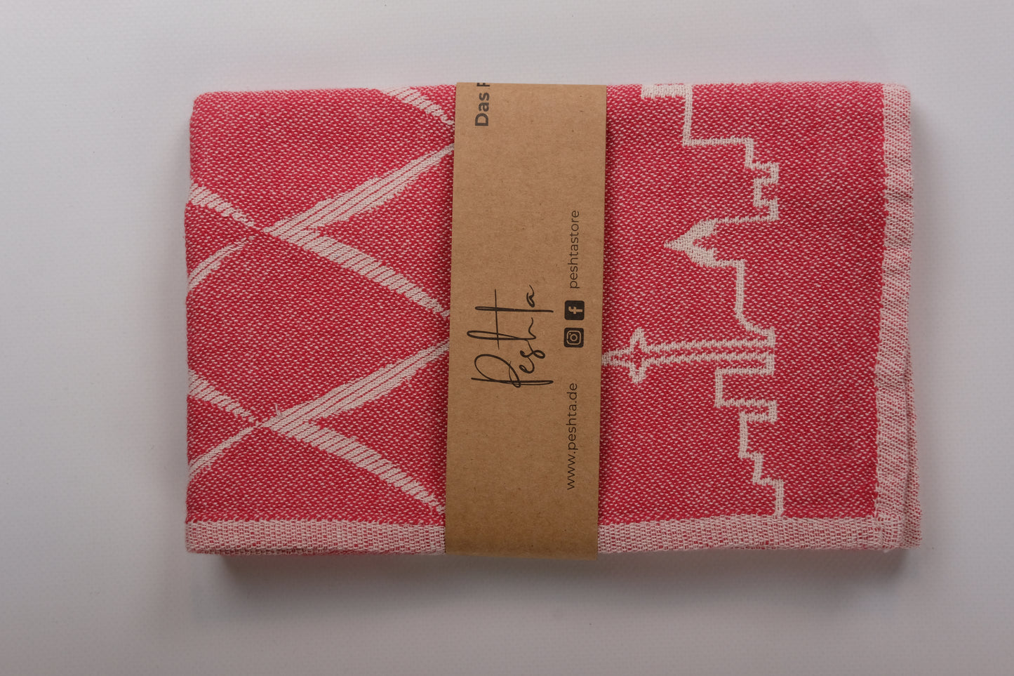 Frankfurt Geschirrtuch – Geripptes & Skyline