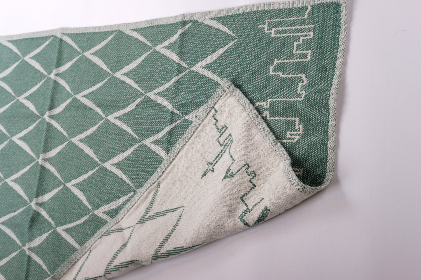 Frankfurt Geschirrtuch – Geripptes & Skyline