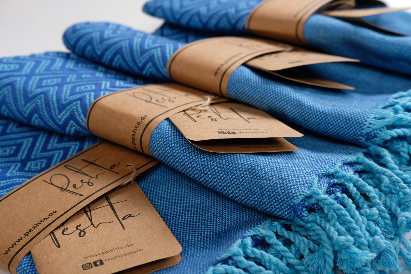 Luahoko - Handtuch mit Rauten