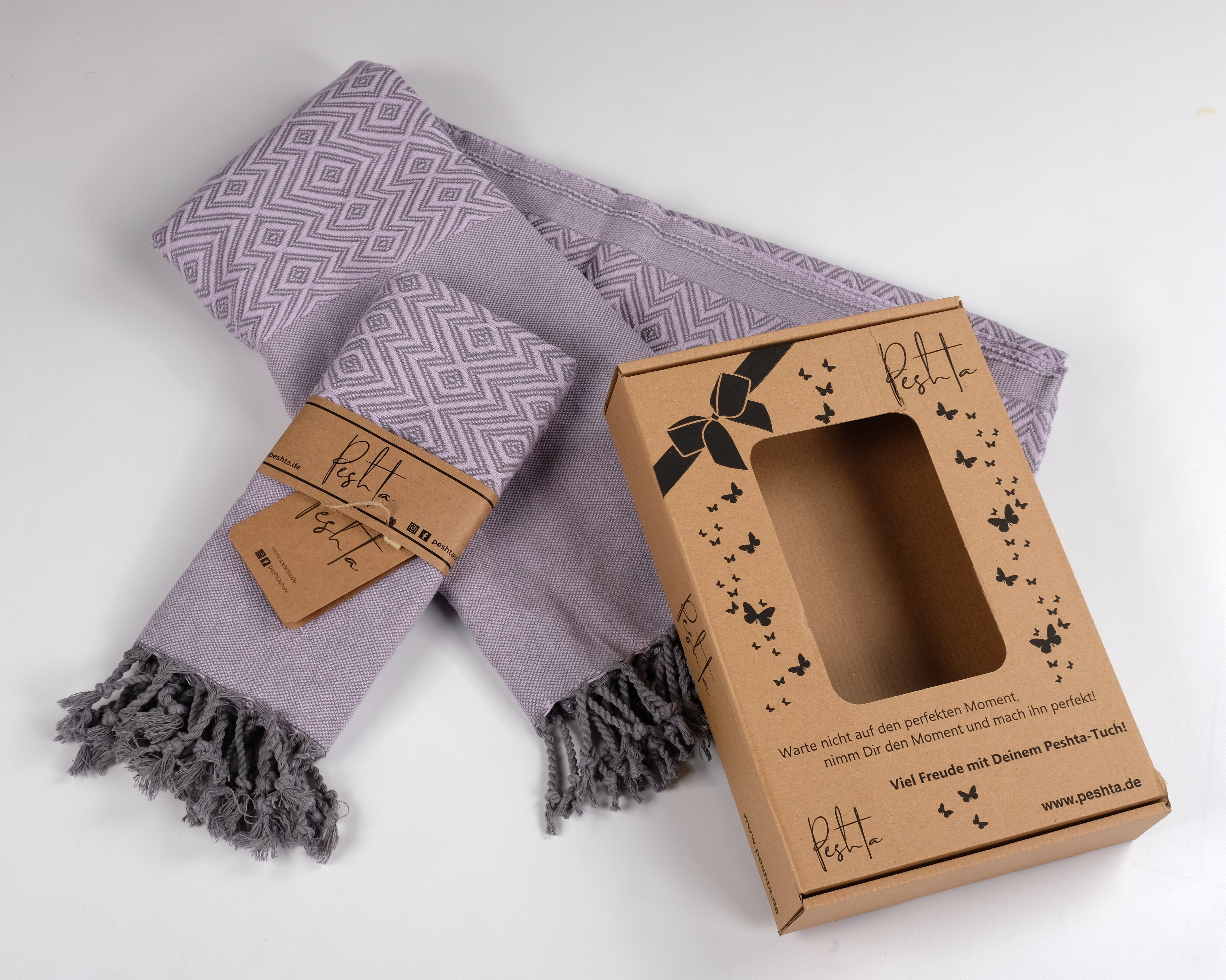 Luahoko Geschenk-Set – Strandtuch und Handtuch