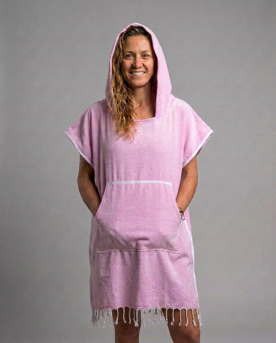 Mira Poncho - Einfarbiges Poncho