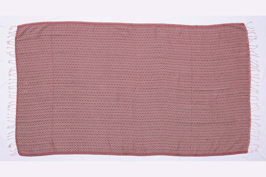 Nuku - Strandtuch im Fischgrätmuster in 2 Grössen