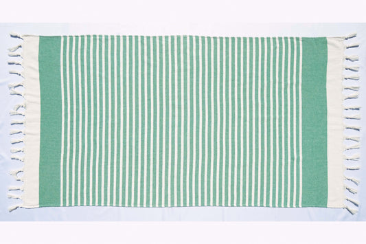 Mahawu. EINSEITIG farbige horizontale Streifen auf schlichtem Weiß. In 6 Farben.